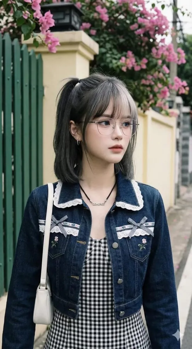 Ultra-Realistic Japanese/Korean Street Fashion Portrait Prompt - Nano Banana Pro AI Prompt for Social Media Post reference