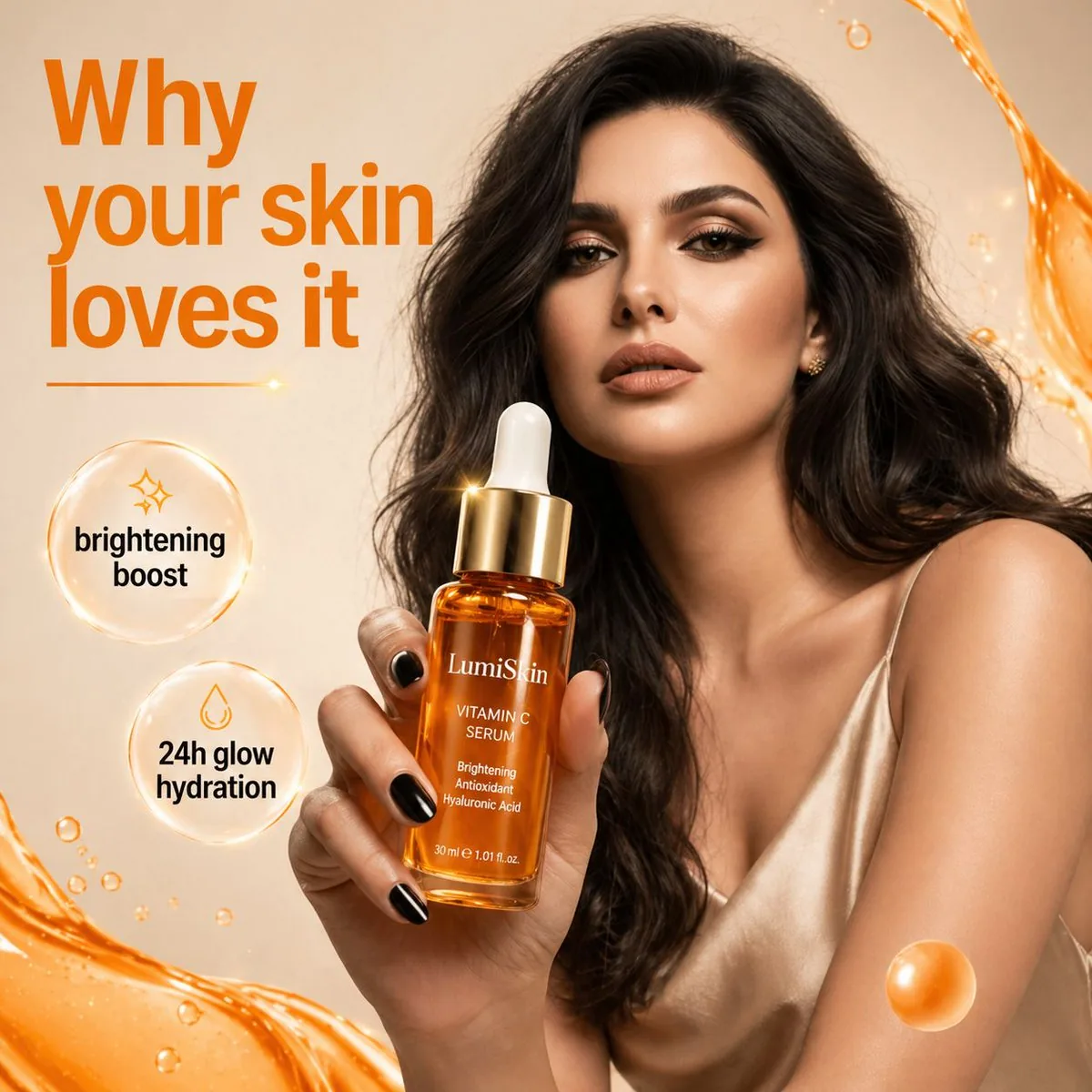 Luxury Skincare Commercial Photography reference