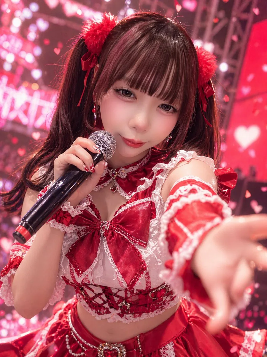 Red Idol Concert Close-Up reference