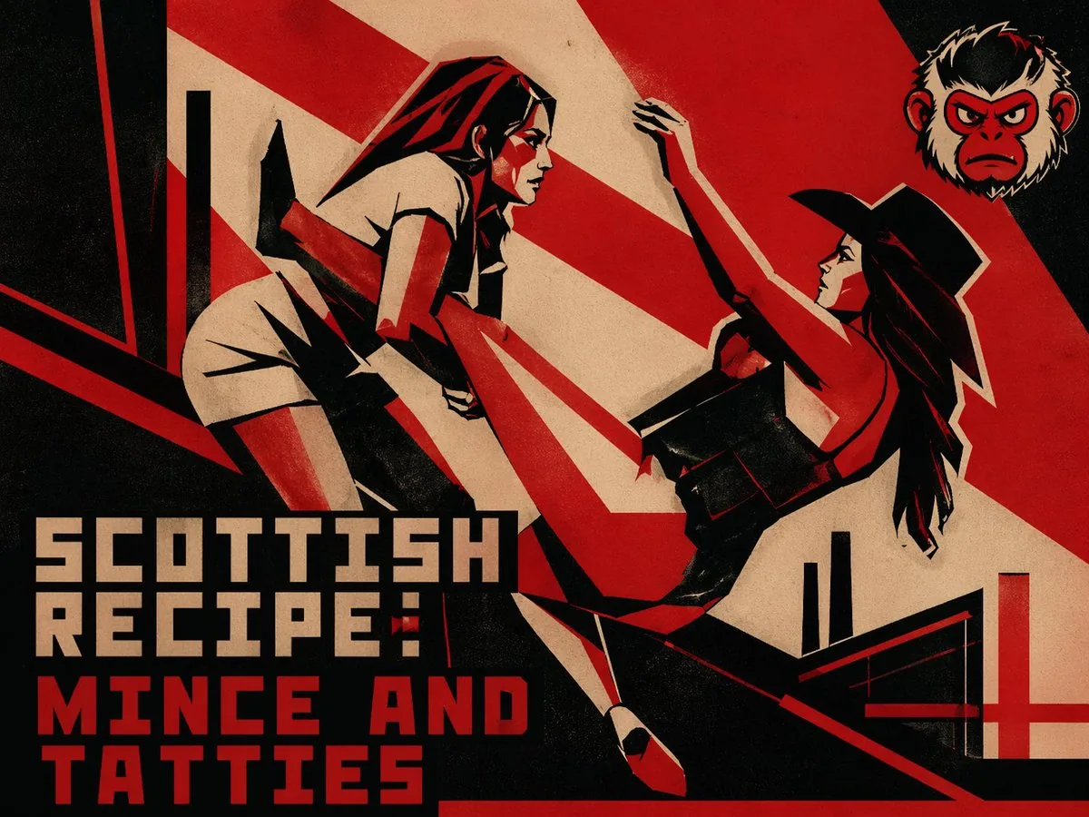 Retro Constructivist Fight Poster reference