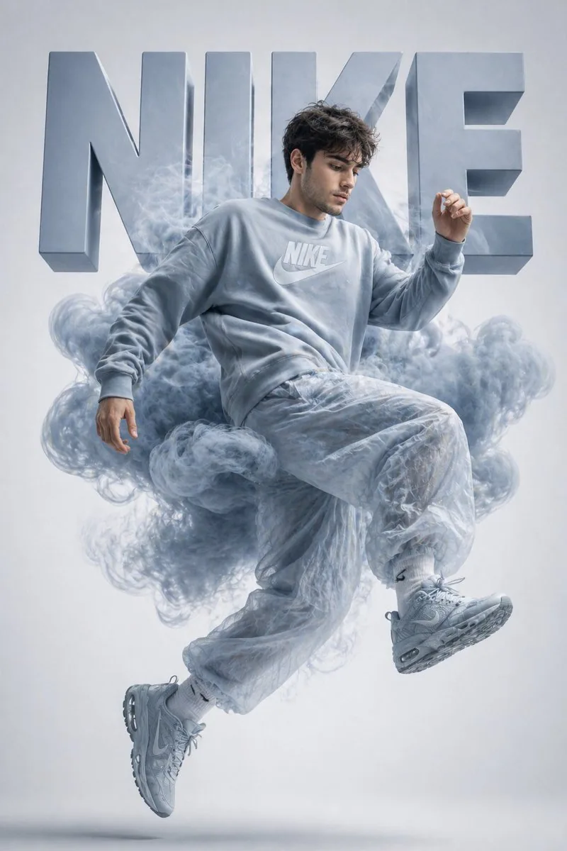 High-End Streetwear Campaign Poster reference