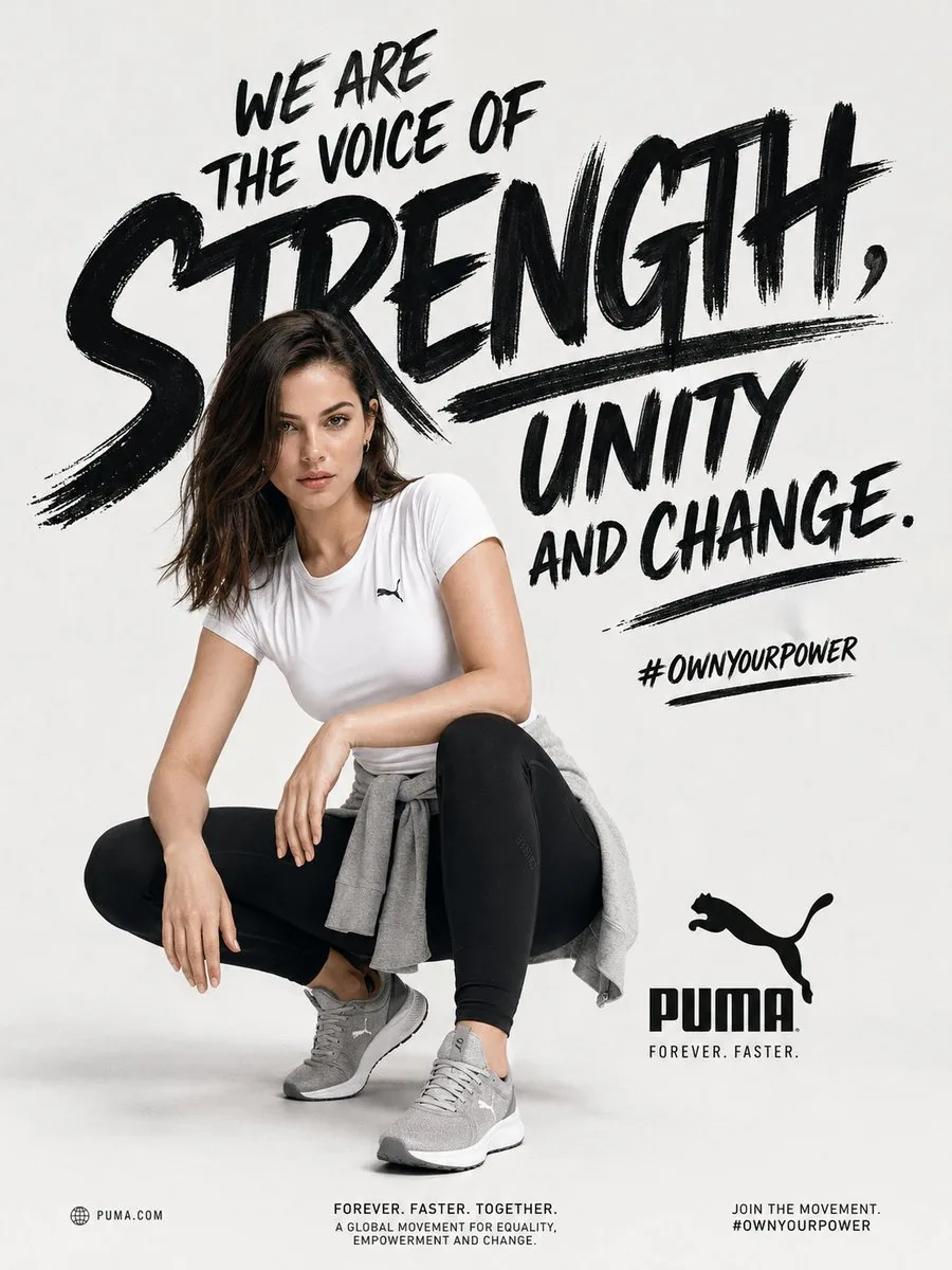 Empowerment Sports Campaign Poster reference