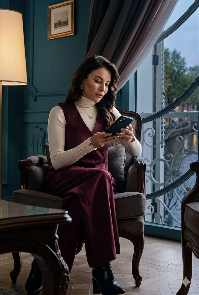 Sophisticated Luxury Interior Portrait reference