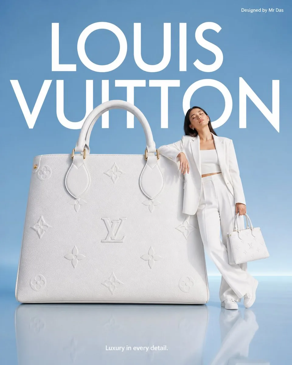 Minimalist Luxury Brand Advertisement reference