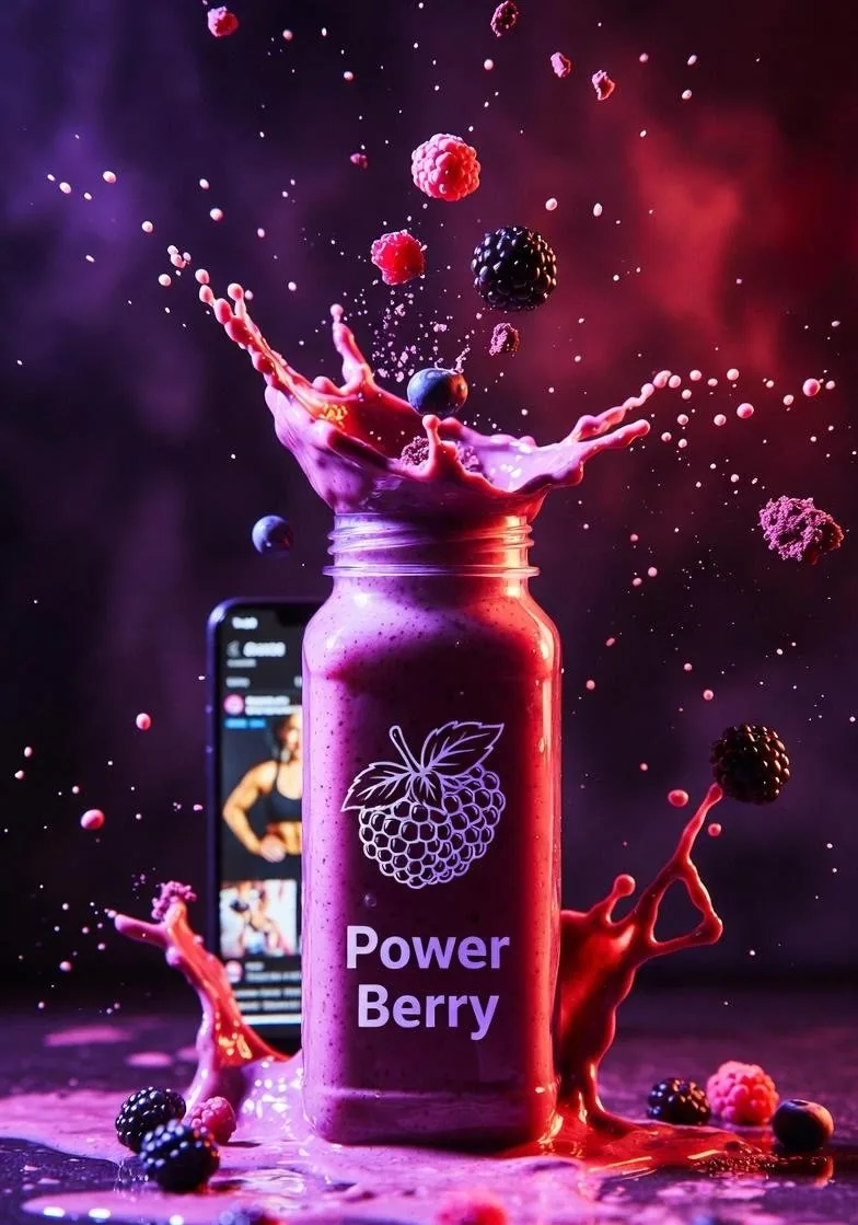 High-Energy Smoothie Product Shot reference