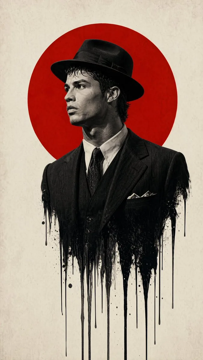 Minimalist Film Noir Poster reference