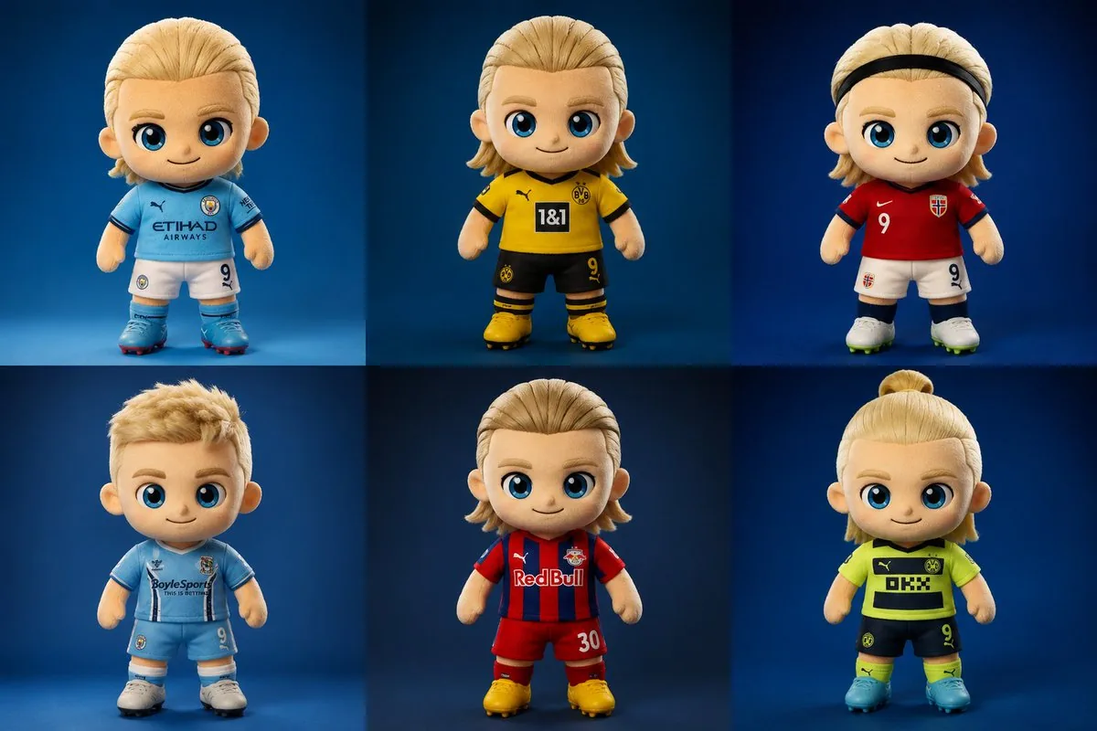 Plush Chibi Soccer Mascot reference