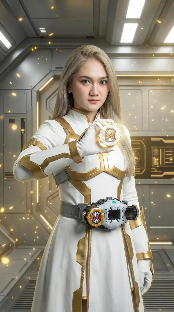 Kamen Rider Armor Transformation Sequence Prompt reference