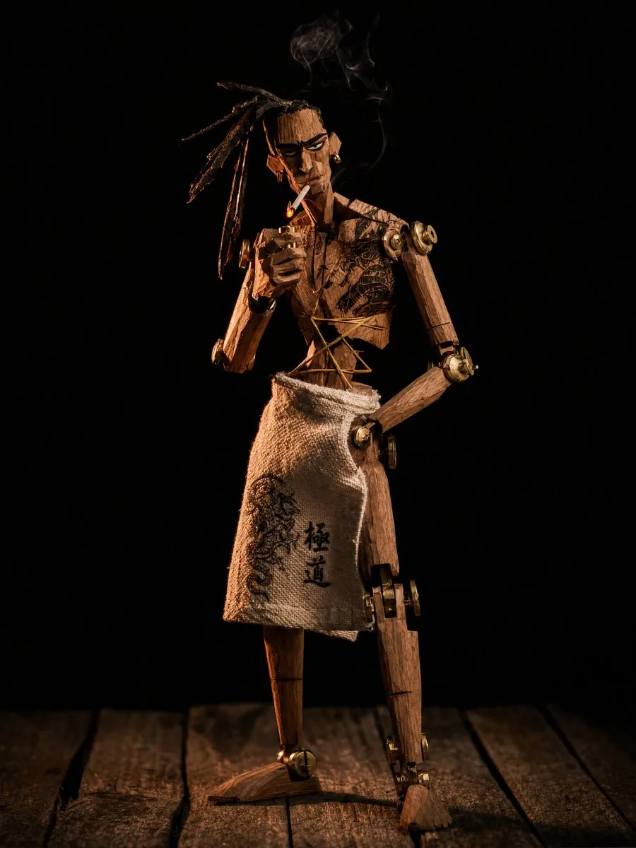 Concept to Stop-Motion Puppet reference