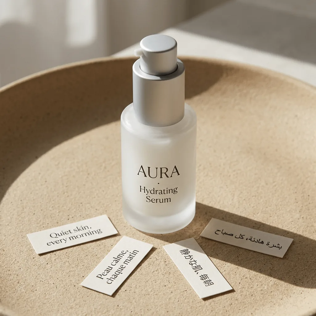 Minimalist Hydrating Serum Product Shot reference