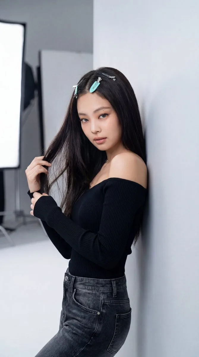 Korean Studio Fashion Portrait - Nano Banana Pro AI Prompt for Product Marketing reference