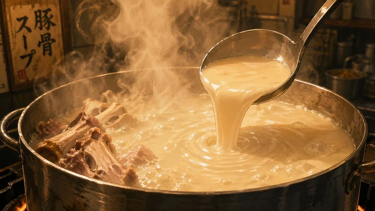 Anime Food: Tonkotsu Broth reference