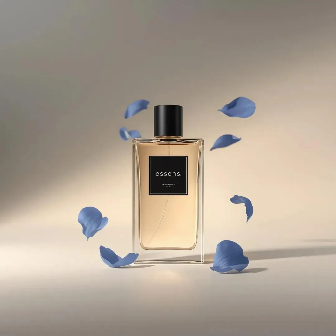 Luxury Perfume Bottle Product Shot Prompt reference
