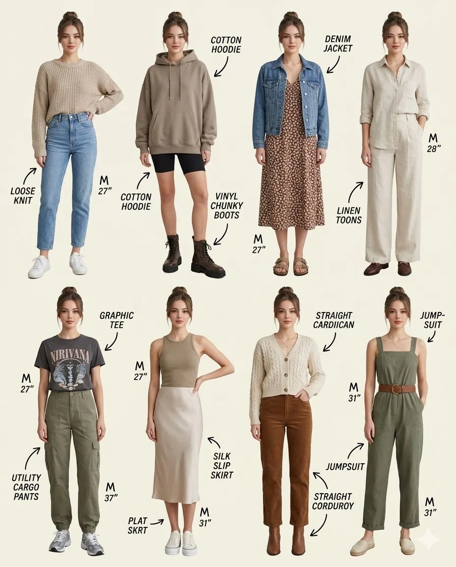 Fashion Editorial Casual Collage reference