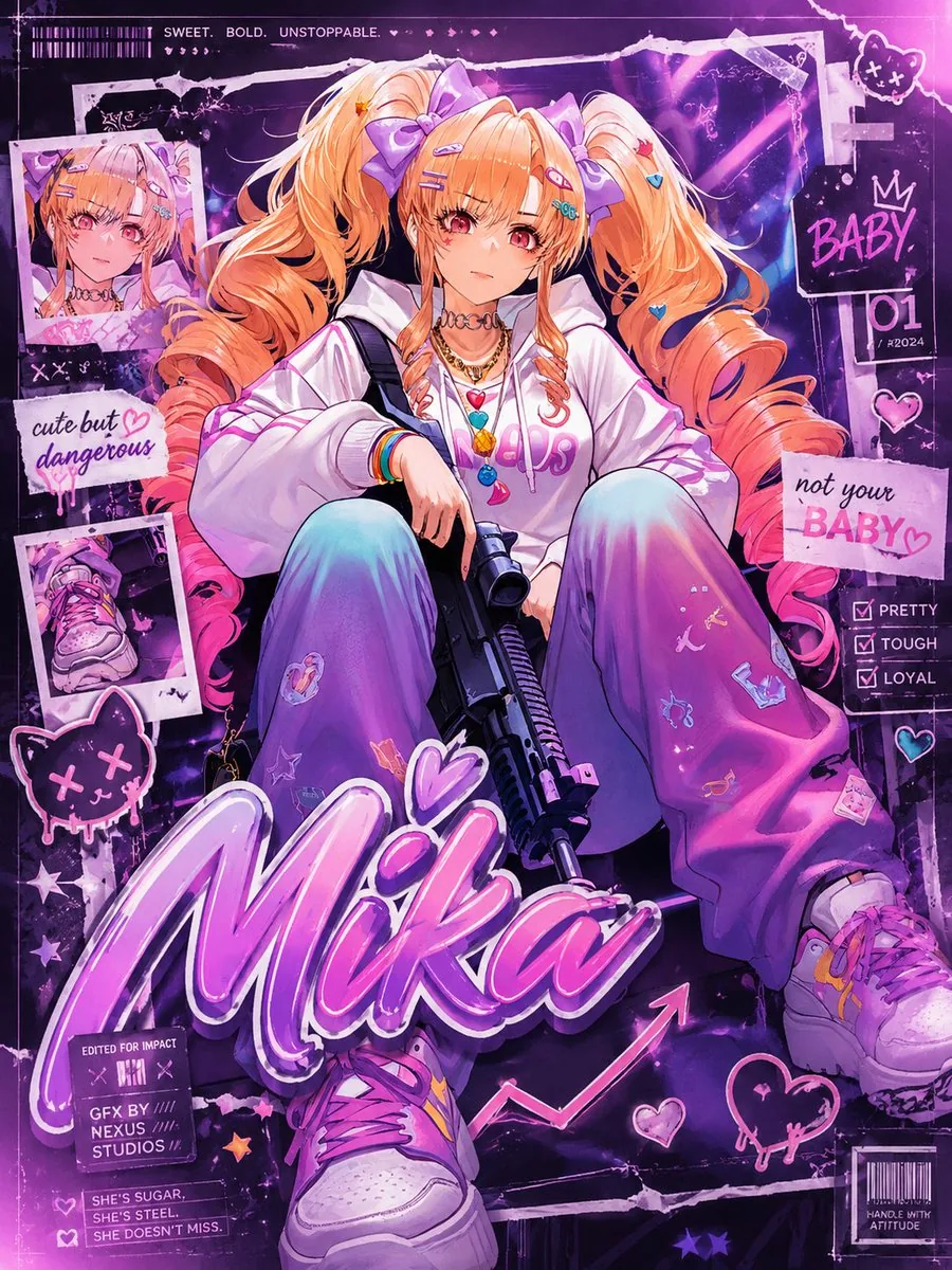 Scrapbook Anime GFX Poster reference