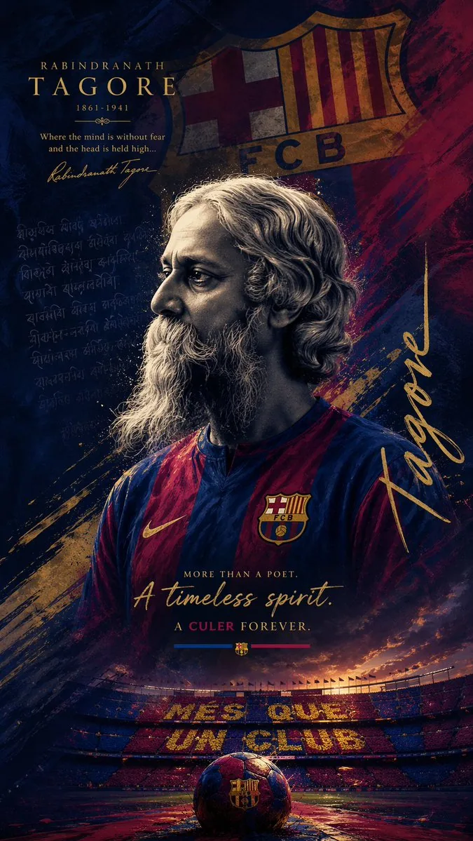 Epic FC Barcelona Heritage Poster reference