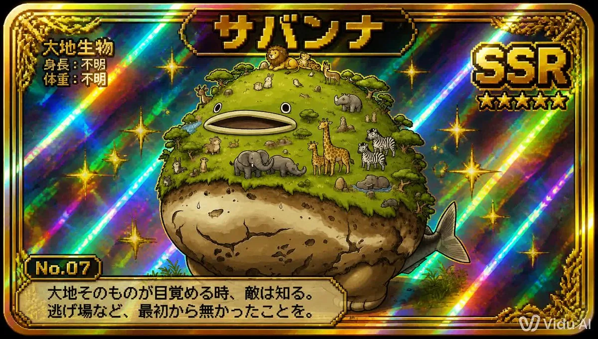 SSR Savanna Creature Card reference