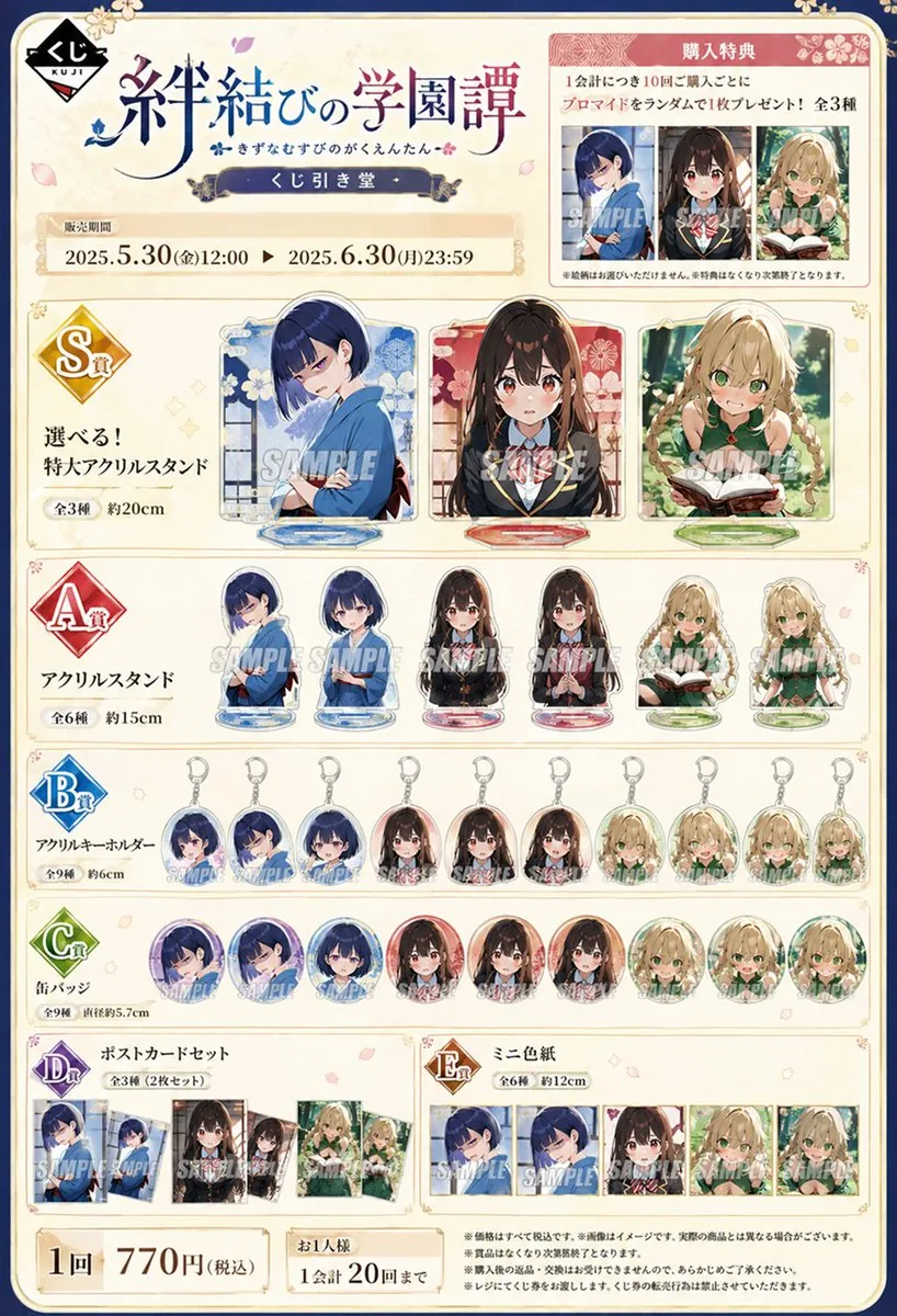 Lottery Merchandise Page Generator reference