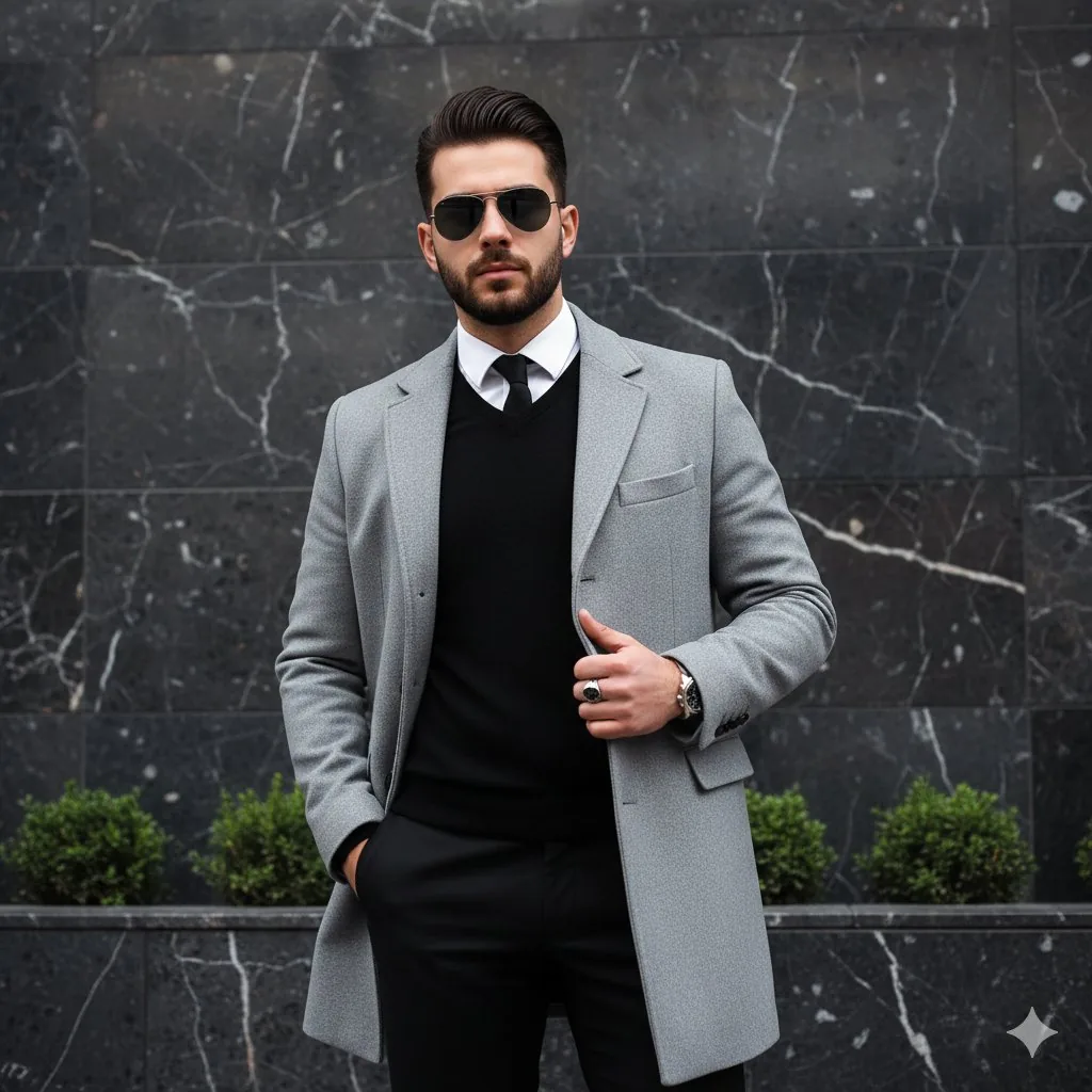 Modern Luxury Fashion Editorial Portrait Prompt - Nano Banana Pro AI Prompt for Product Marketing reference