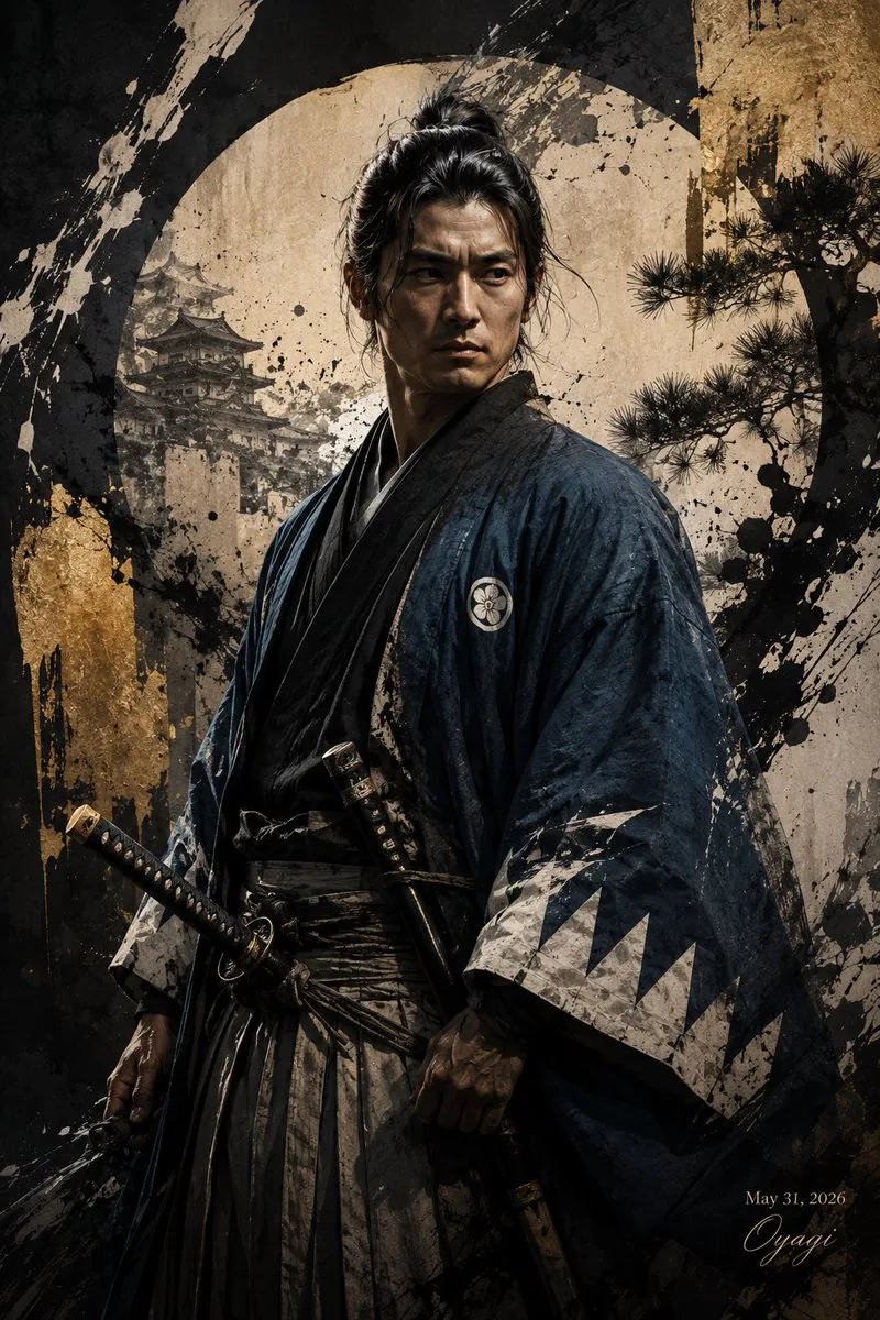 Shinsengumi Samurai Poster reference