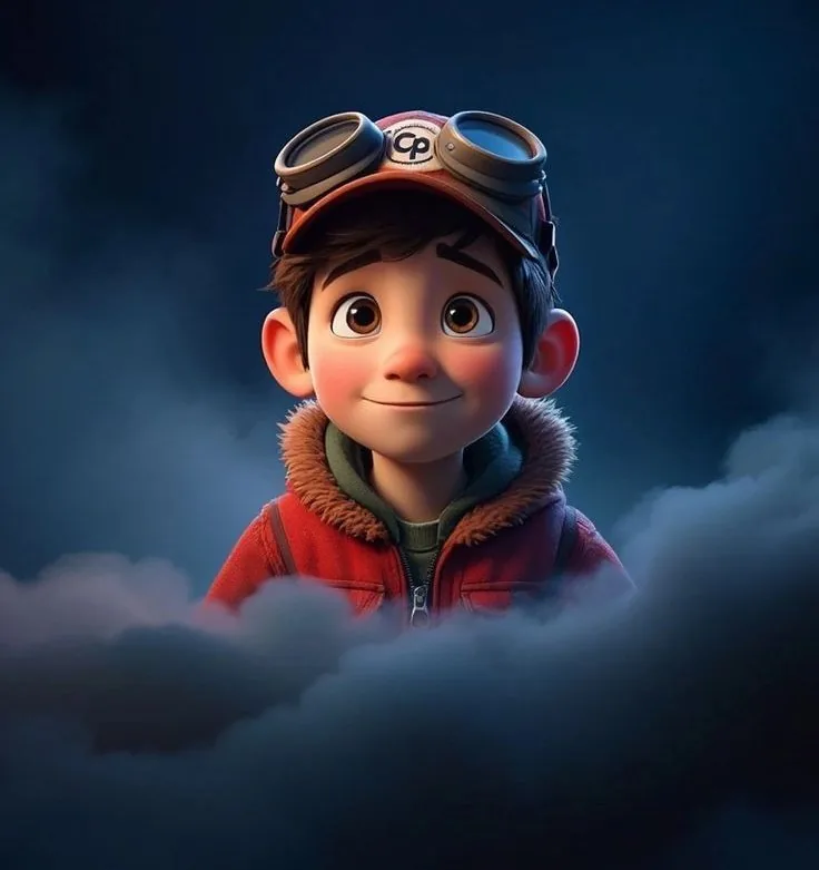 3D Animated Boy Portrait reference