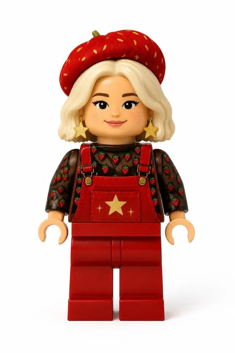Realistic LEGO Minifigure Transformation reference