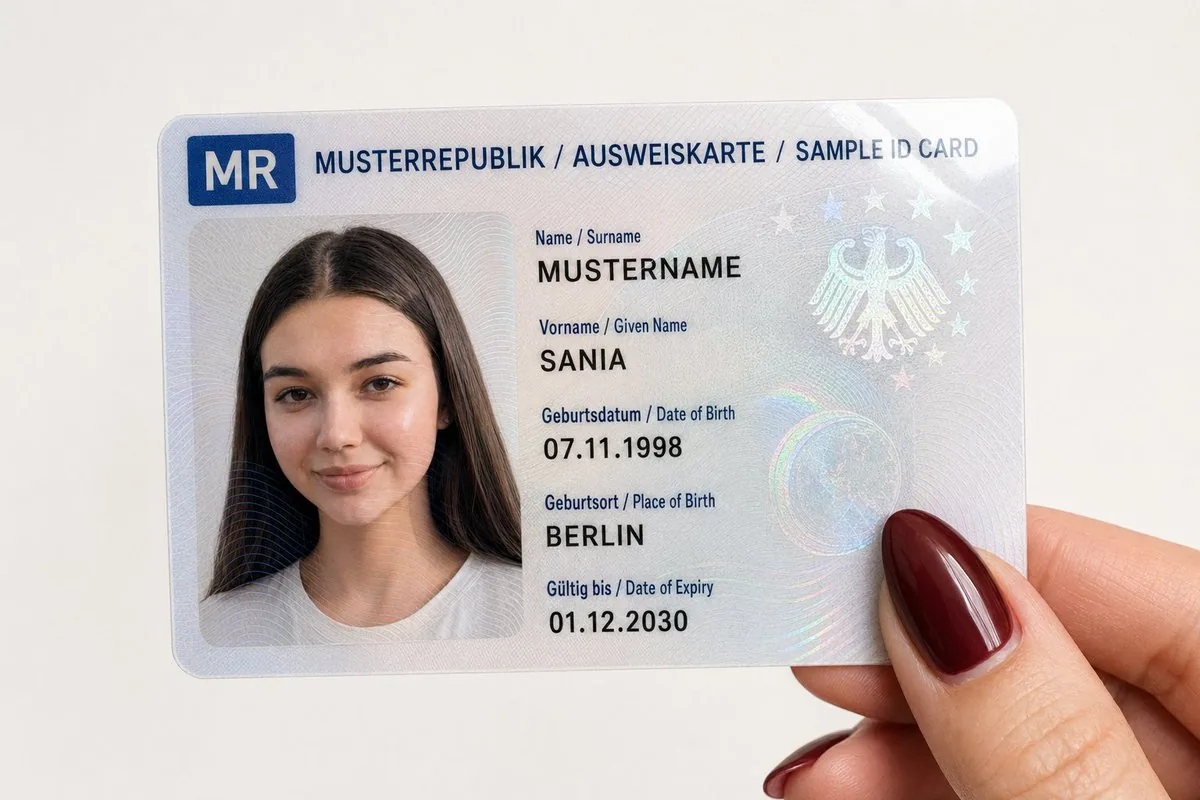 Personalized Sample ID Card Generation reference