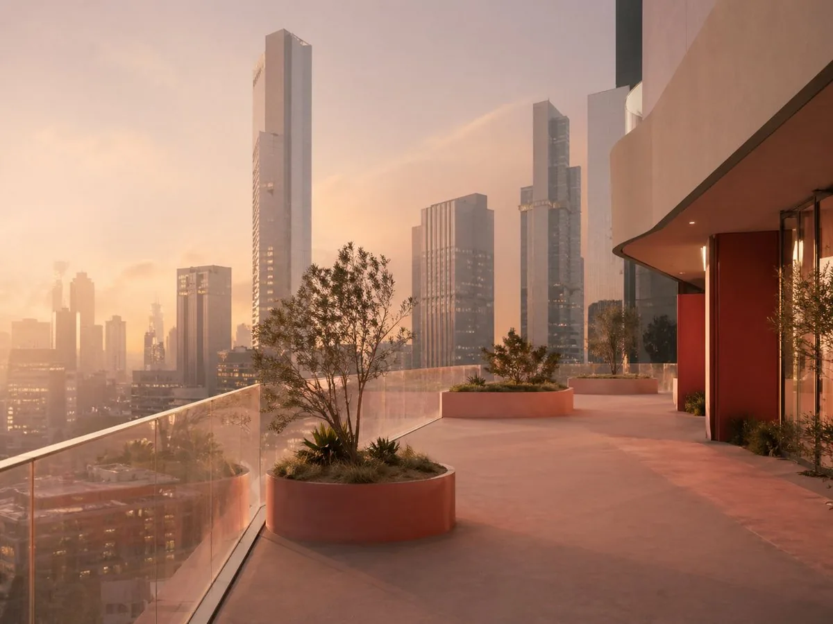 Luxury Sunset Rooftop Terrace reference
