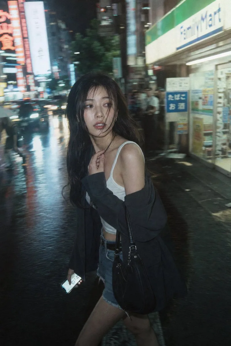 Japanese Film Noir Street Snapshot reference