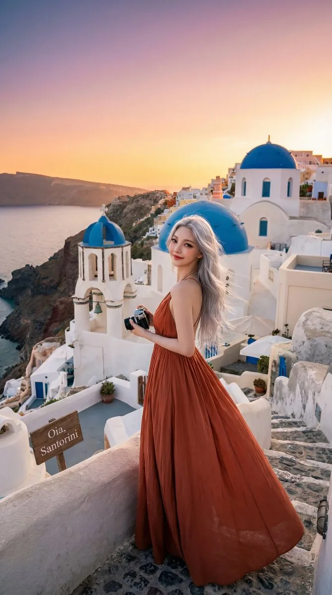 Travel Influencer Photo Prompt for Nano Banana Pro - Nano Banana Pro AI Prompt for Social Media Post reference