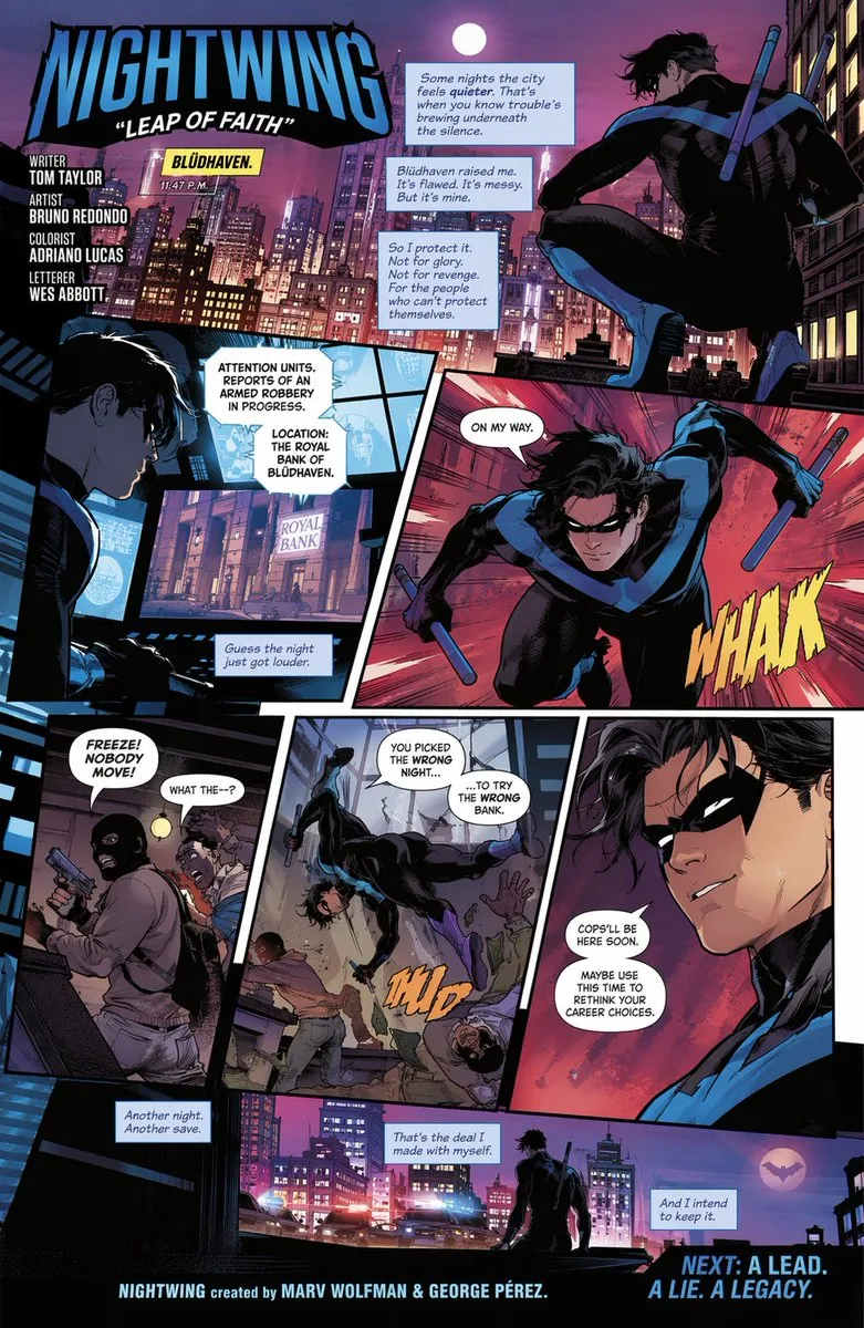 Multi-Panel Comic Book Page reference