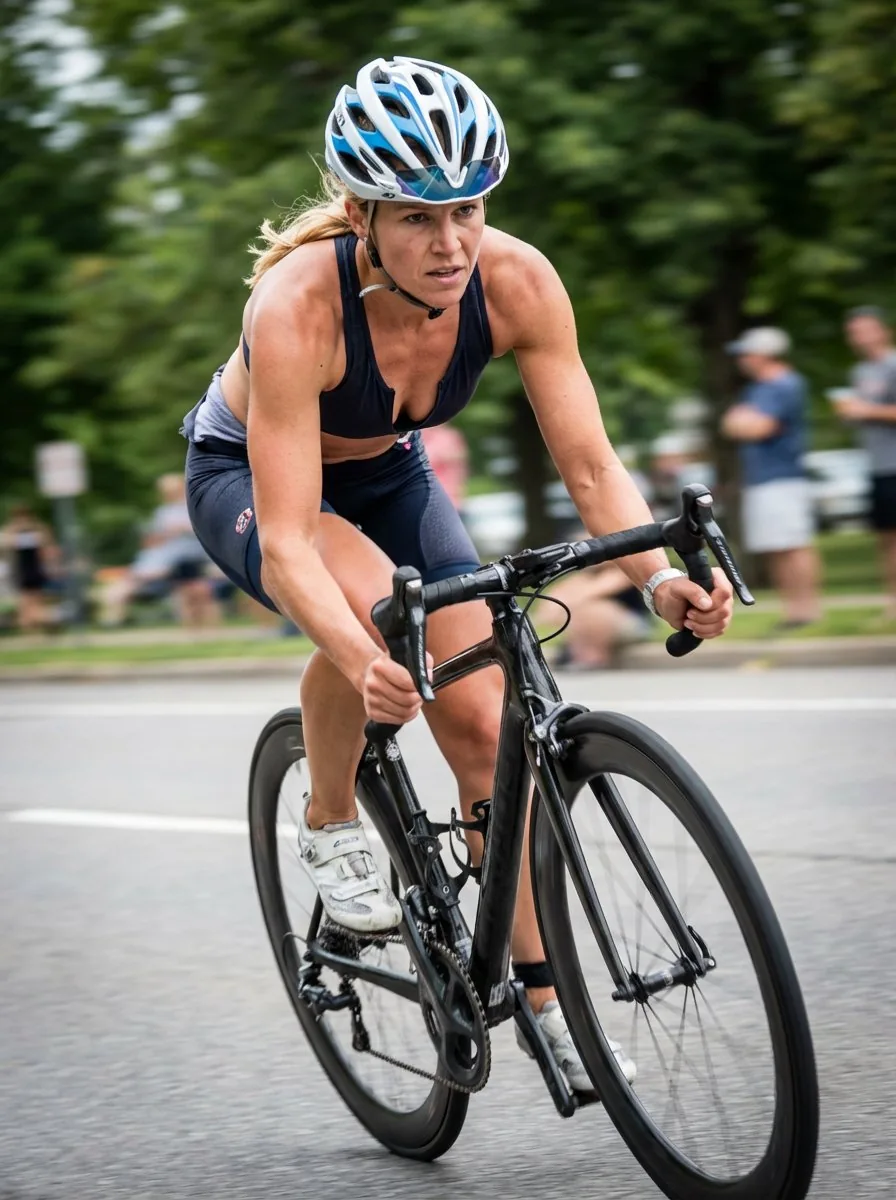 High-End Sports Photography: Competitive Road Cyclist - Nano Banana Pro AI Prompt for Product Marketing reference