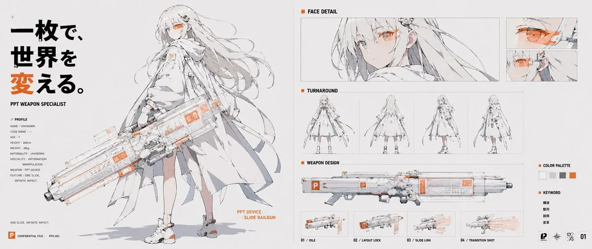 PPT Weapon Specialist Character Sheet reference