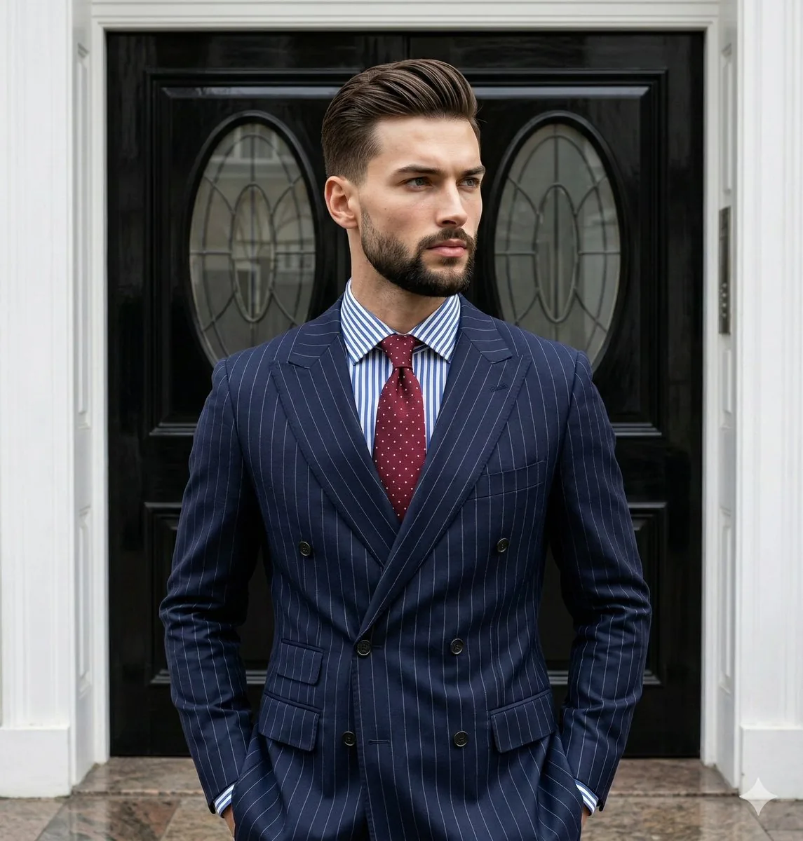 Editorial Menswear Portrait Analysis Prompt - Nano Banana Pro AI Prompt for Product Marketing reference