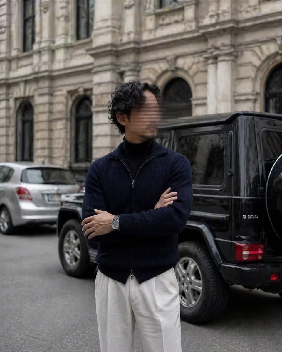 Luxury Street Style Portrait reference