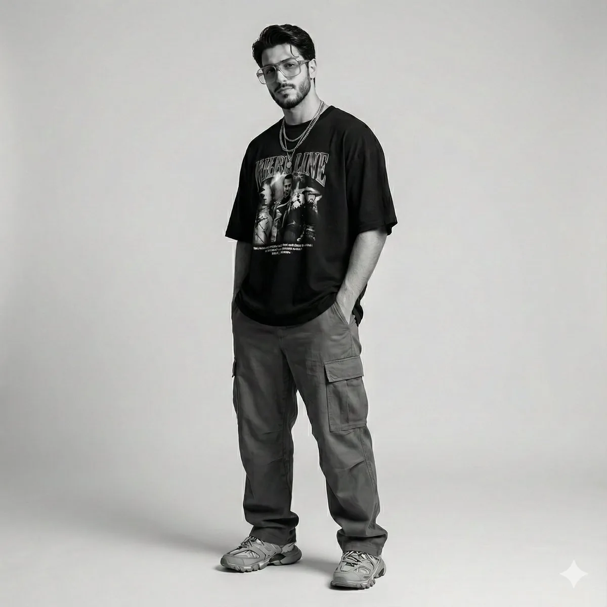 Gen-Z Streetwear Editorial Portrait - Nano Banana Pro AI Prompt for Social Media Post reference