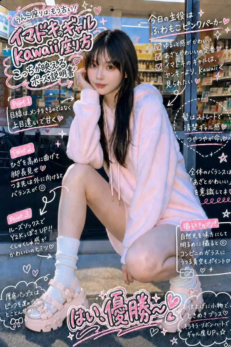 Gyaru Style Instruction Manual Edit reference