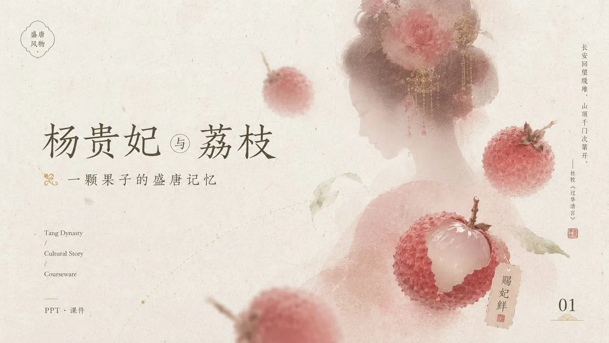 Tang Lychee Courseware Cover reference