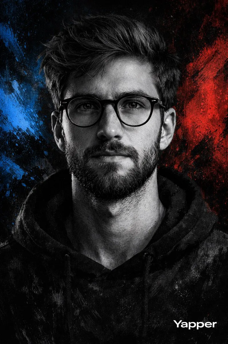 Monochrome propaganda-style portrait prompt for Nano Banana Pro reference