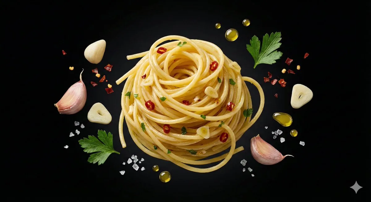Ingredient Orbit Shot: Food Photography reference