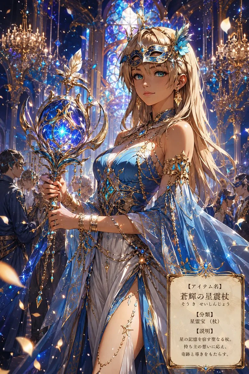 Fantasy Masquerade Ball Treasure Item reference