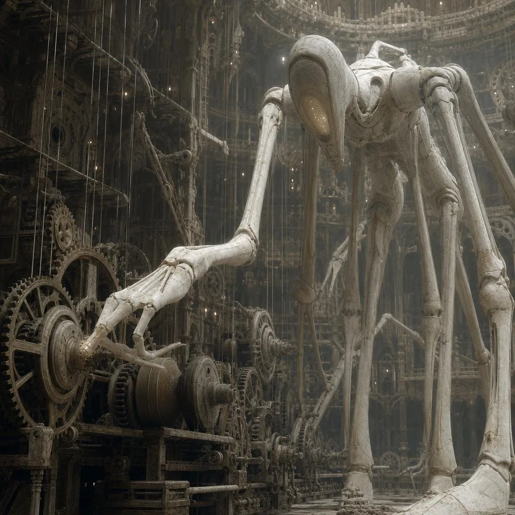 Ivory Automaton in Clockwork Cathedral reference