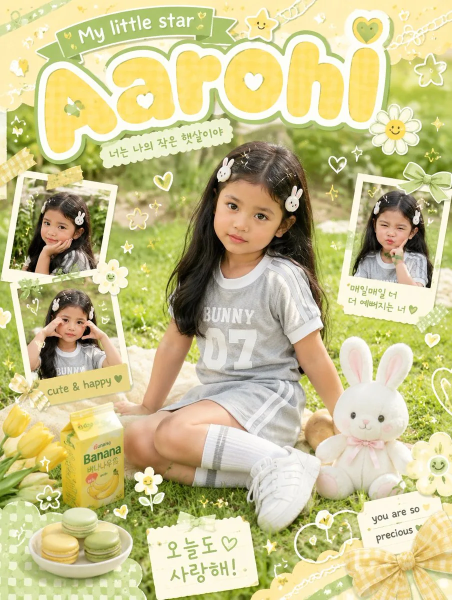 Kawaii Scrapbook Children Poster reference