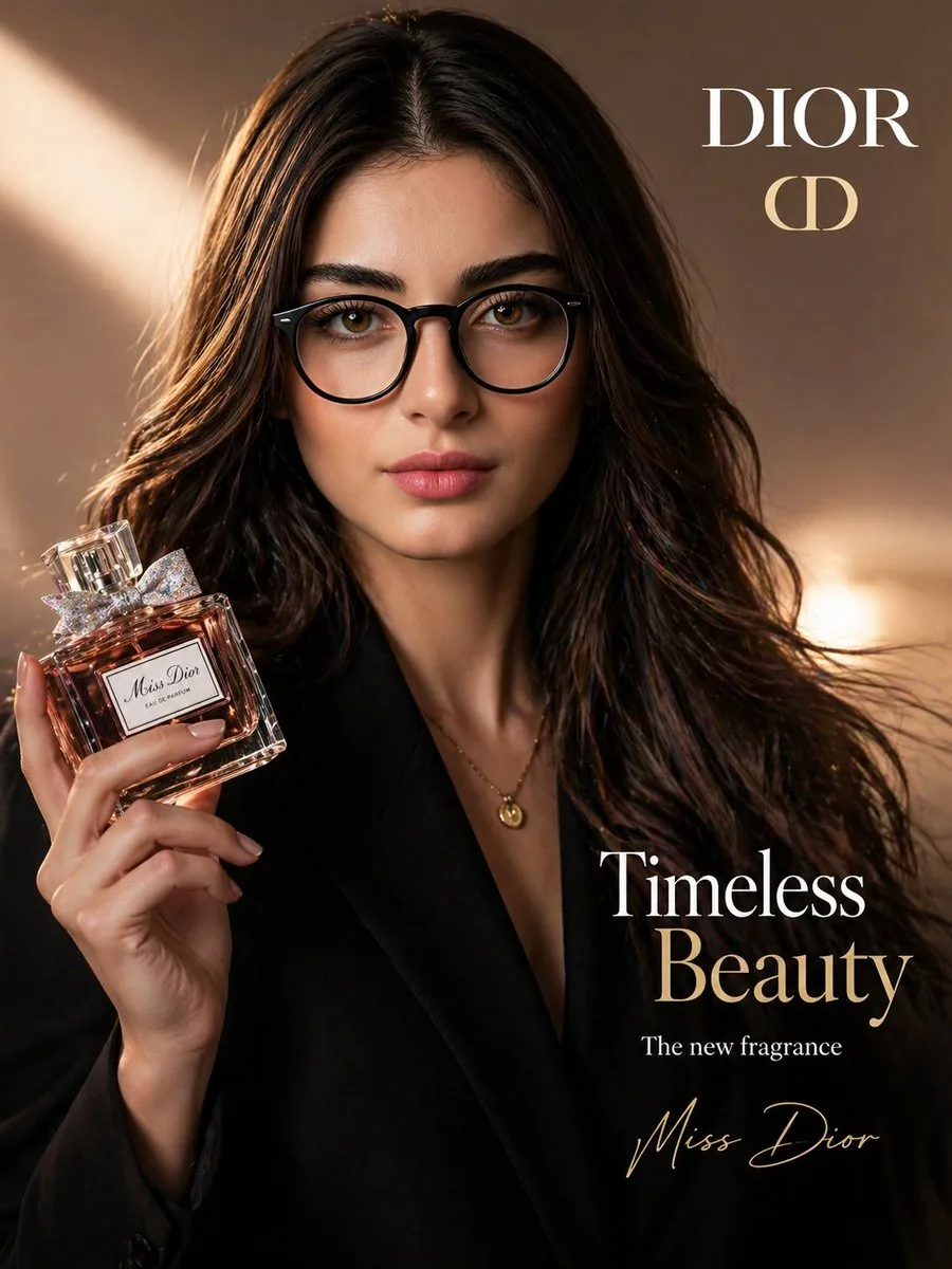 Luxury Beauty Brand Advertisement reference