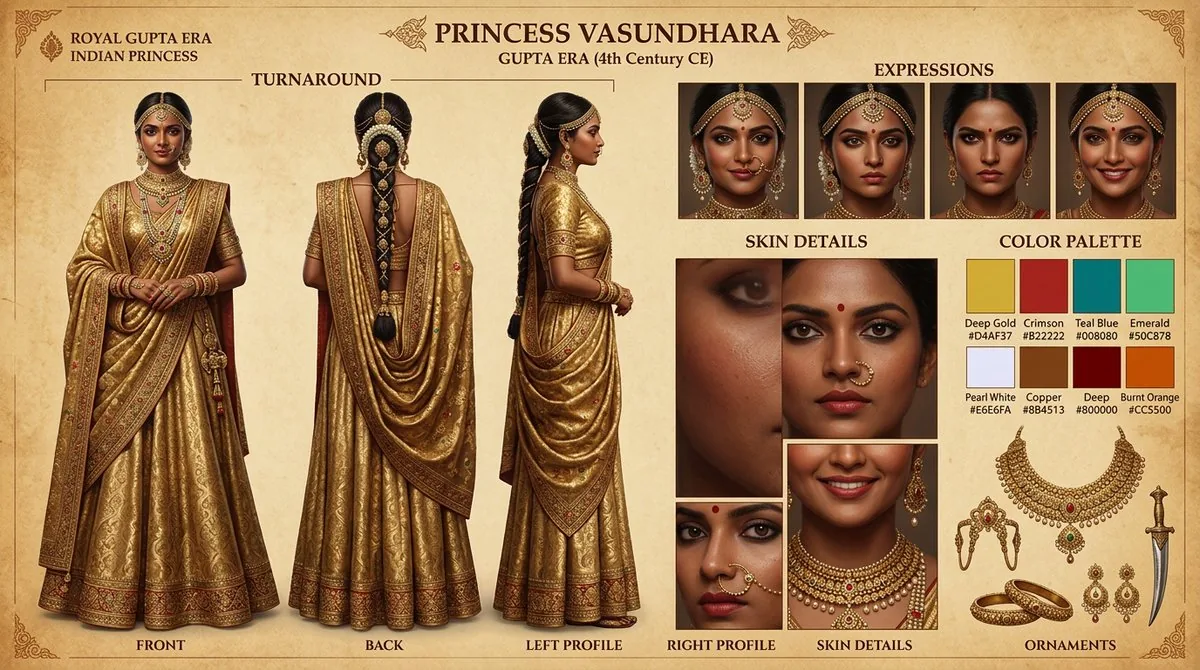 Character Reference Sheet Template reference