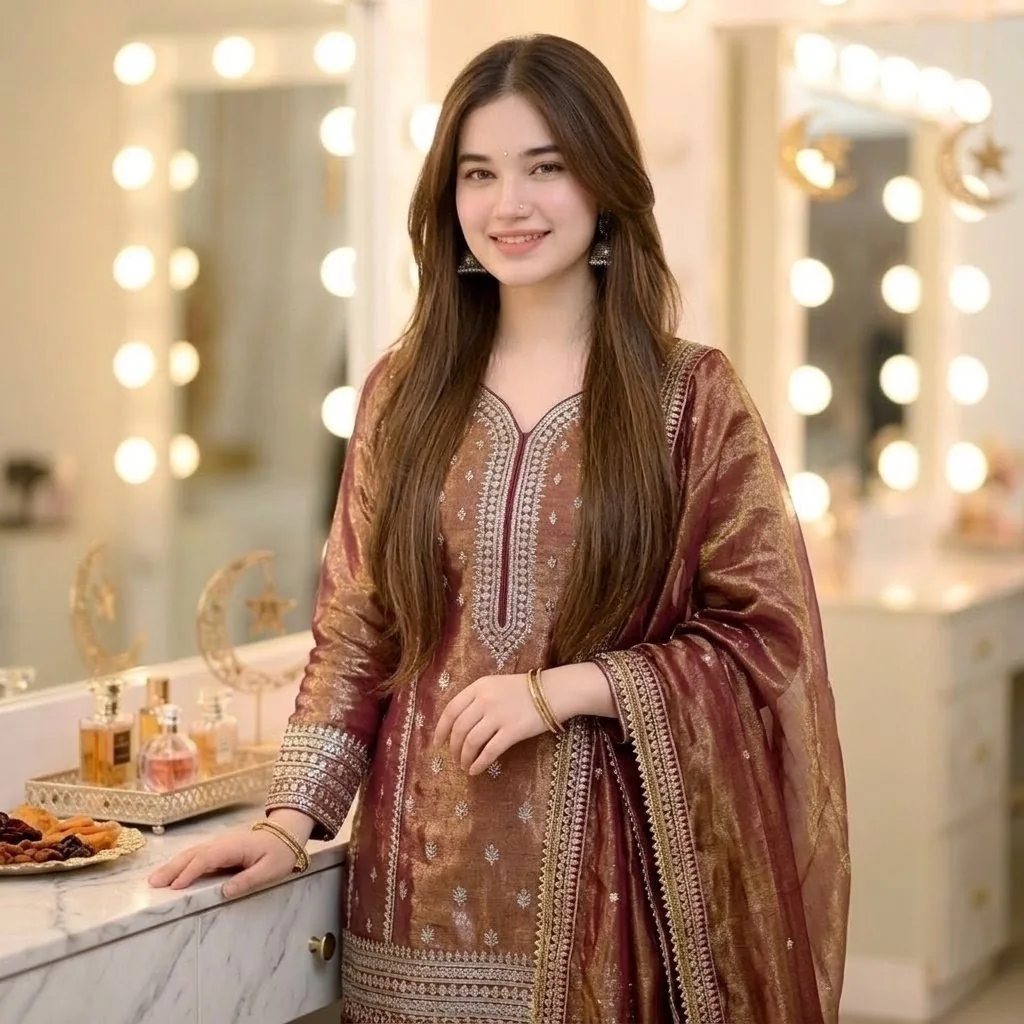 Eid Salwar Suit Vanity Portrait reference