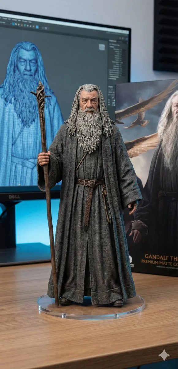 1/7 Scale Collectible Figure Product Shot reference