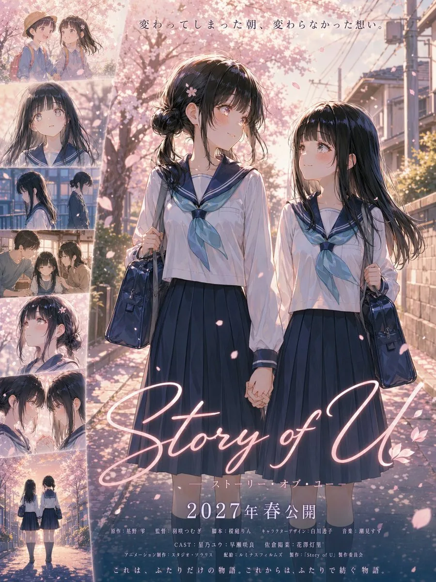 Anime Sakura Movie Poster reference