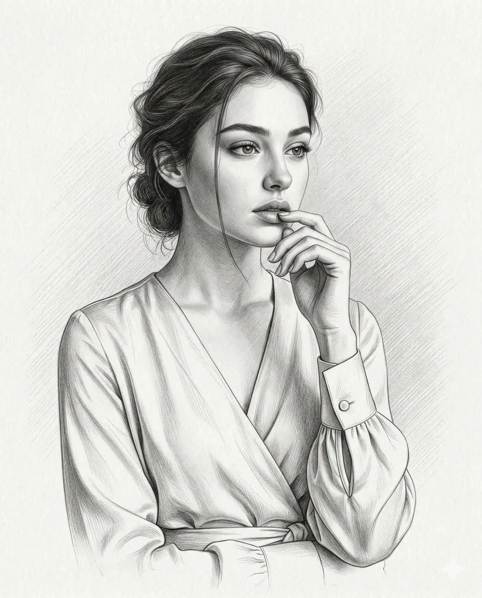 Ultra-Realistic Graphite Pencil Portrait - Nano Banana Pro AI Prompt for Product Marketing reference
