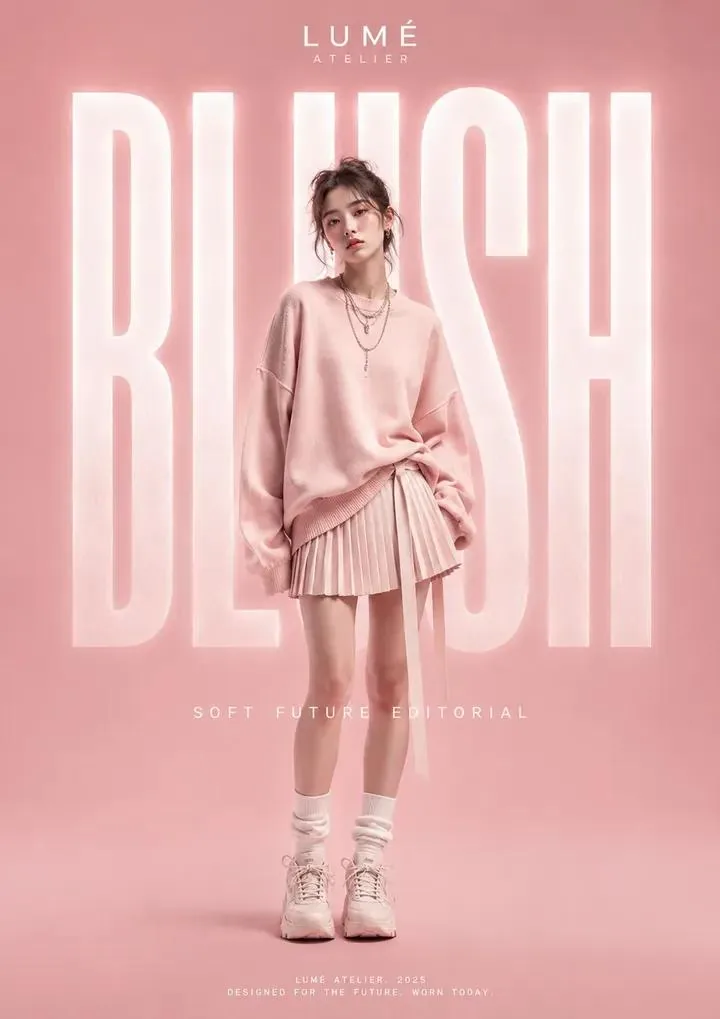 High Fashion Editorial Poster reference